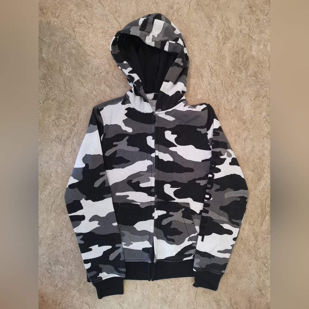 Abercrombie kids Camouflage Zip-Up Hoodie